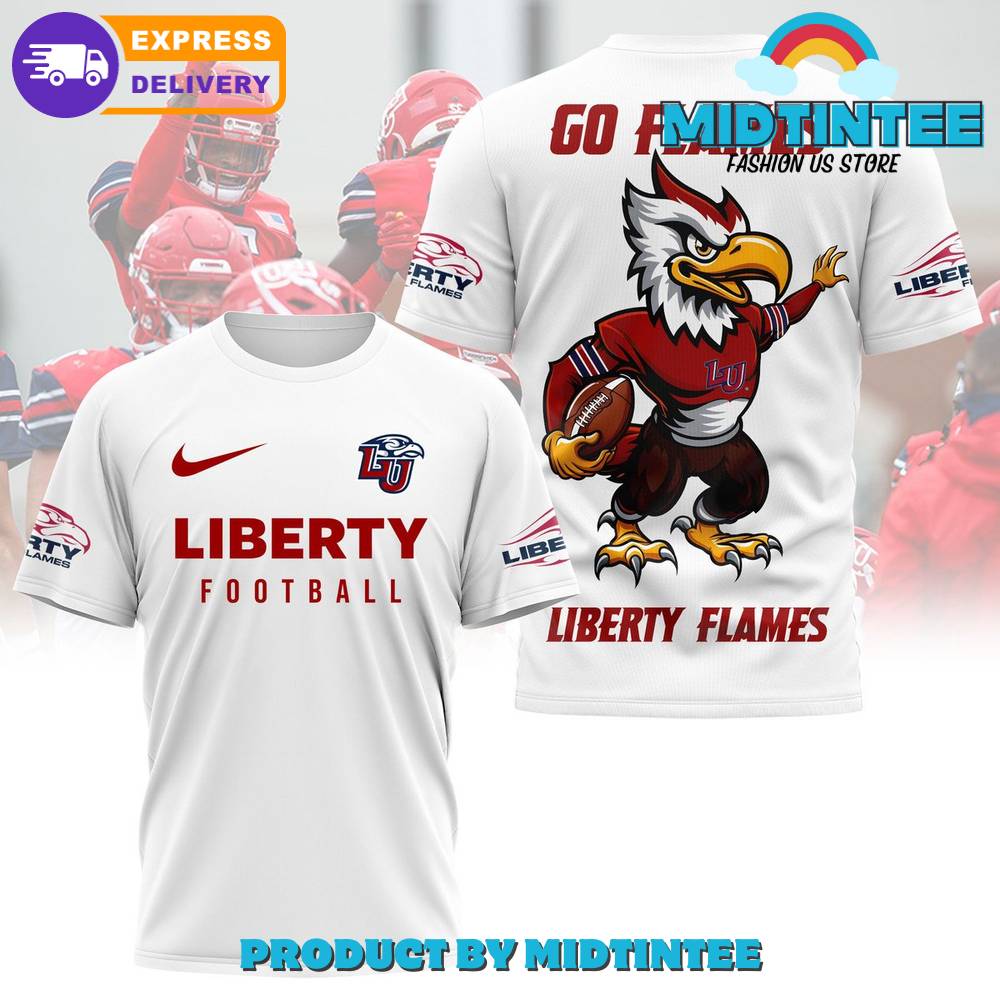 Liberty Flames Ncaa Football White Shirt 30Uf094948 – Utopia Fashion