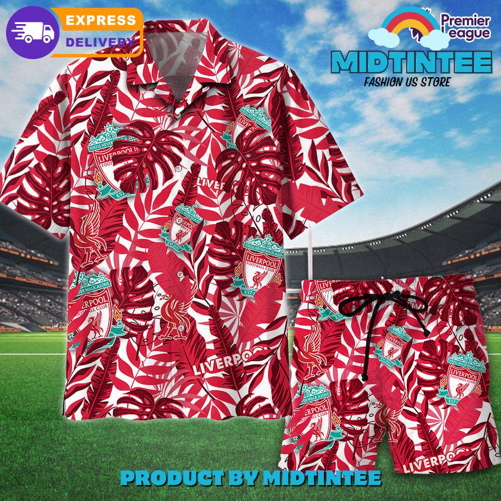 Liverpool Logo Team Epl Hawaiian Shirt And Short 30Uf092940 – Utopia Fashion