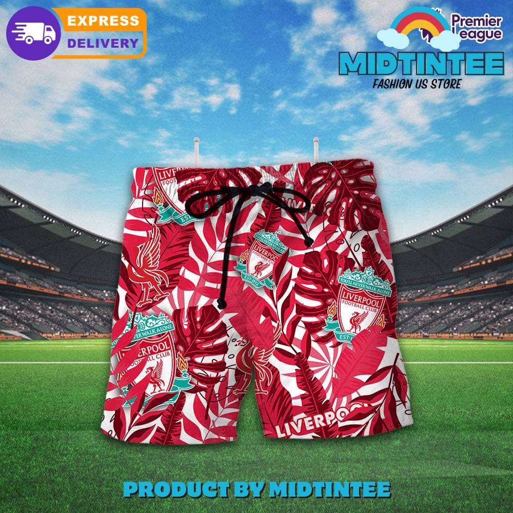 Liverpool Logo Team Epl Hawaiian Shirt And Short 30Uf092940 – Utopia Fashion