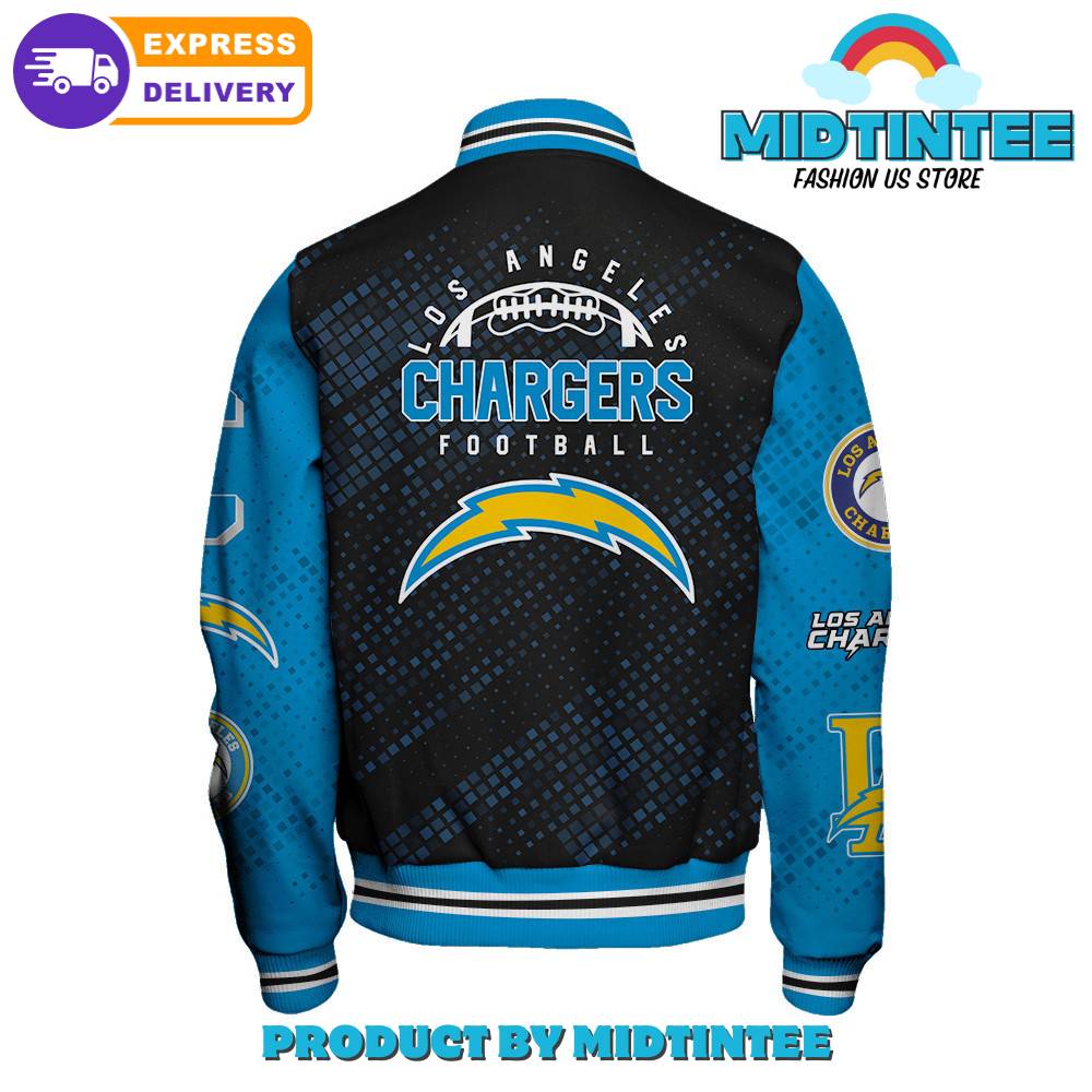 Los Angeles Chargers Nfl Pattern Baseball Jacket 30Uf092283 – Utopia Fashion