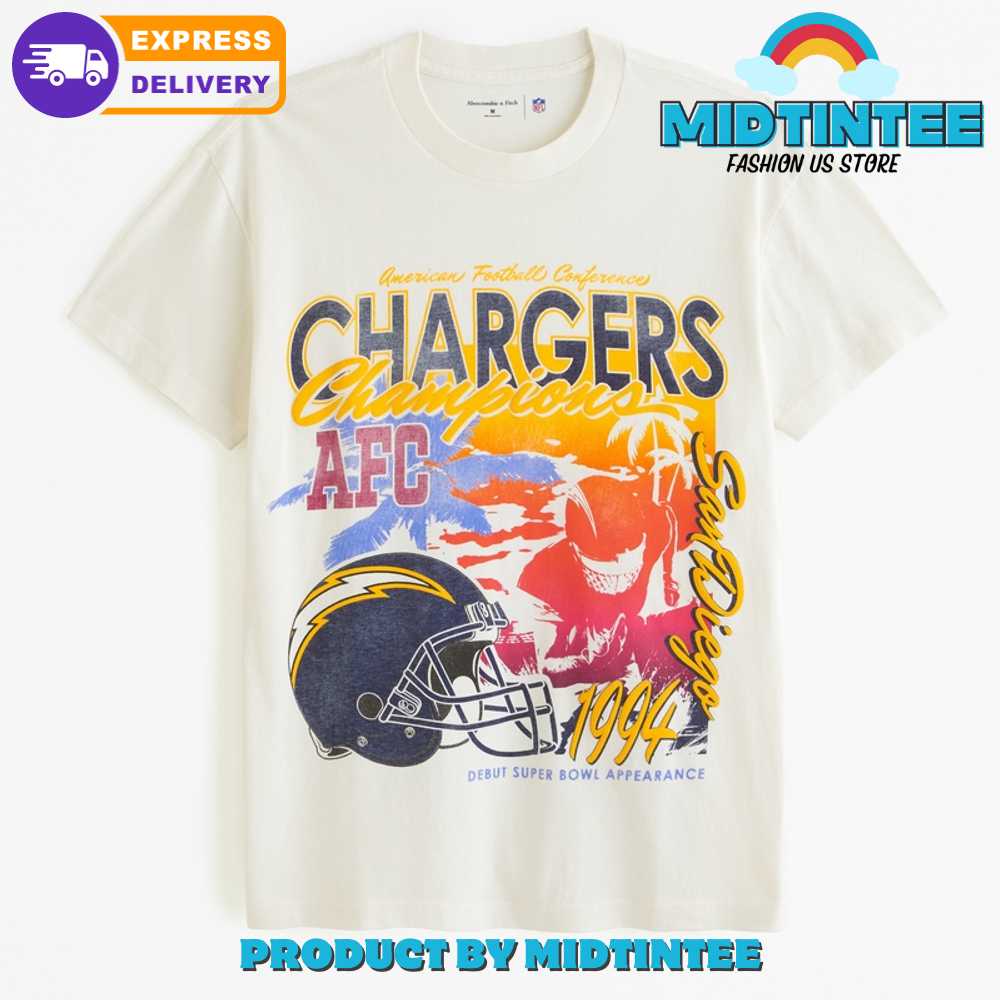 Los Angeles Chargers Graphic T-Shirt 30Uf094107 – Utopia Fashion