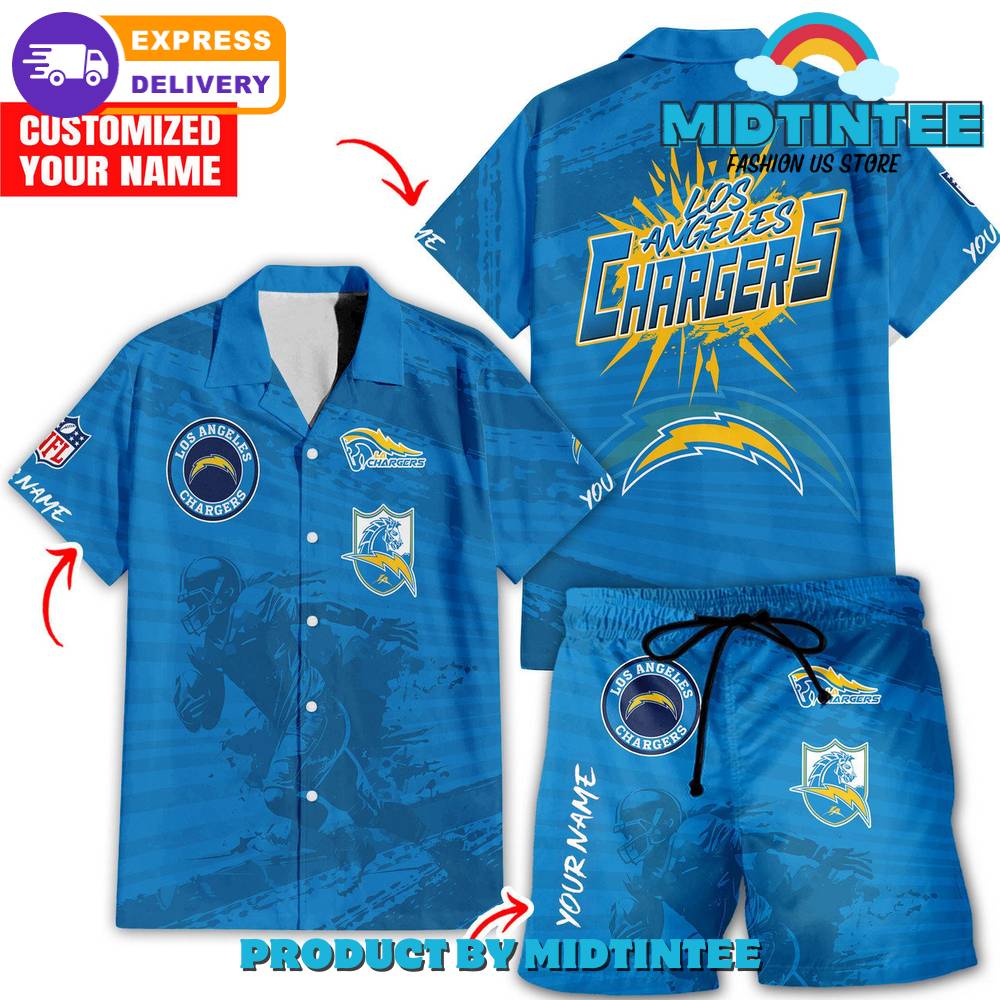 Los Angeles Chargers Personalized Combo Hawaiian Shirt And Short 30Uf092943 – Utopia Fashion