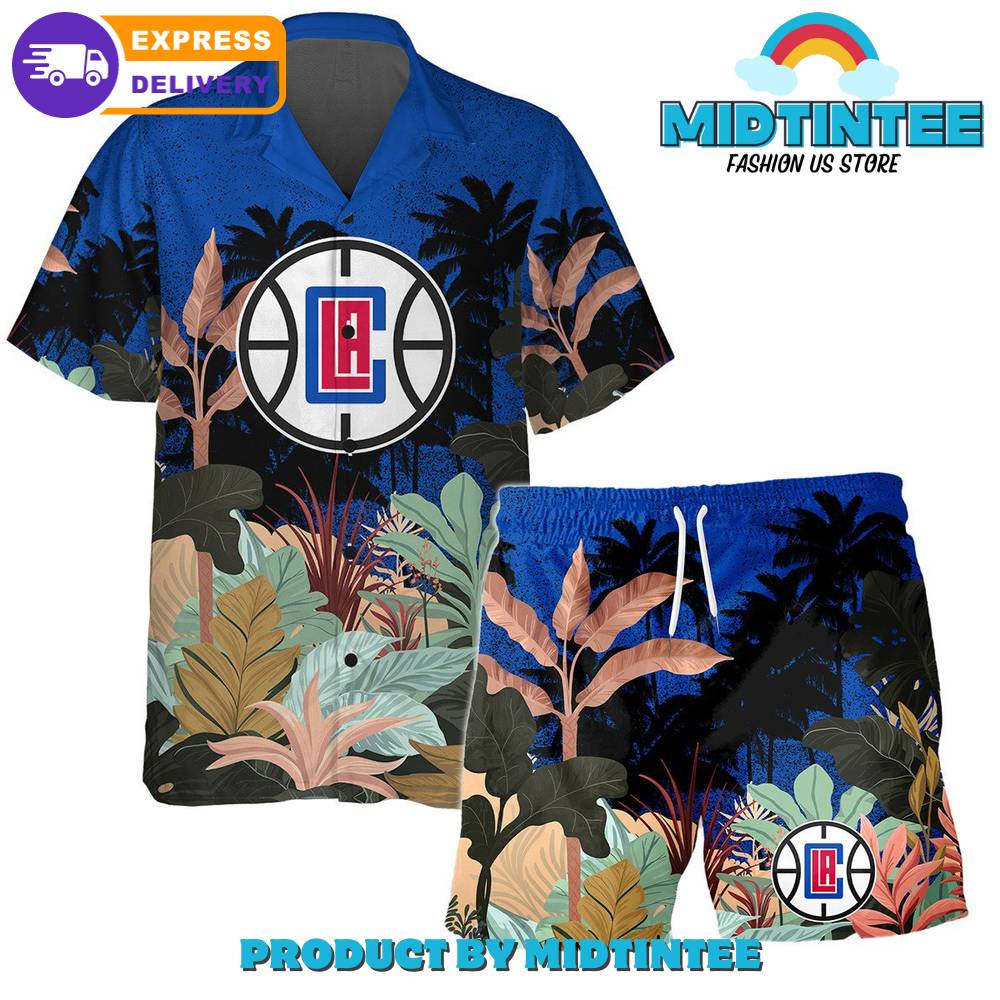 Los Angeles Clippers Team Pattern Tropical Combo Hawaiian Set 30Uf092945 – Utopia Fashion