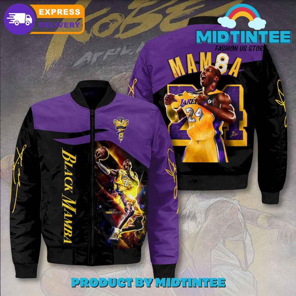 Los Angeles Lakers Kobe Bryant Bomber Jacket 30Uf092593 – Utopia Fashion