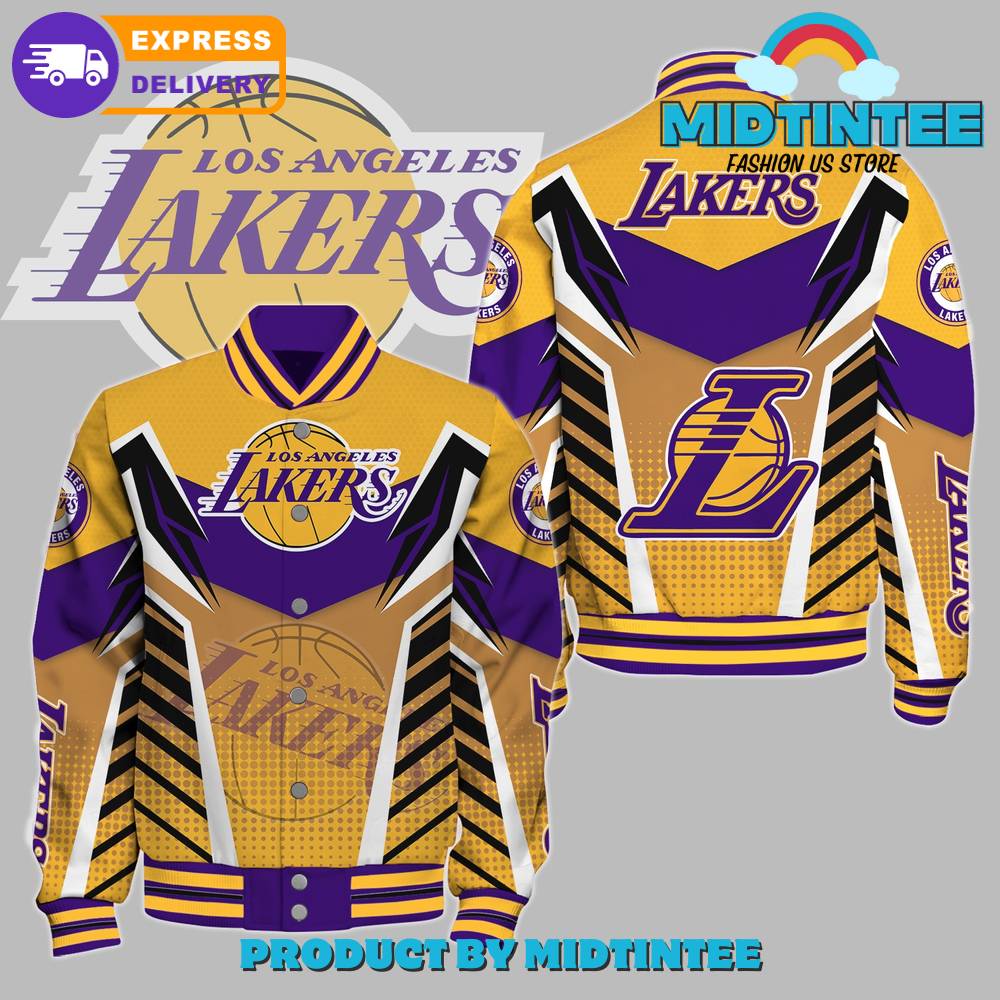 Los Angeles Lakers Nba Basketball Team Baseball Jacket 30Uf092289 – Utopia Fashion