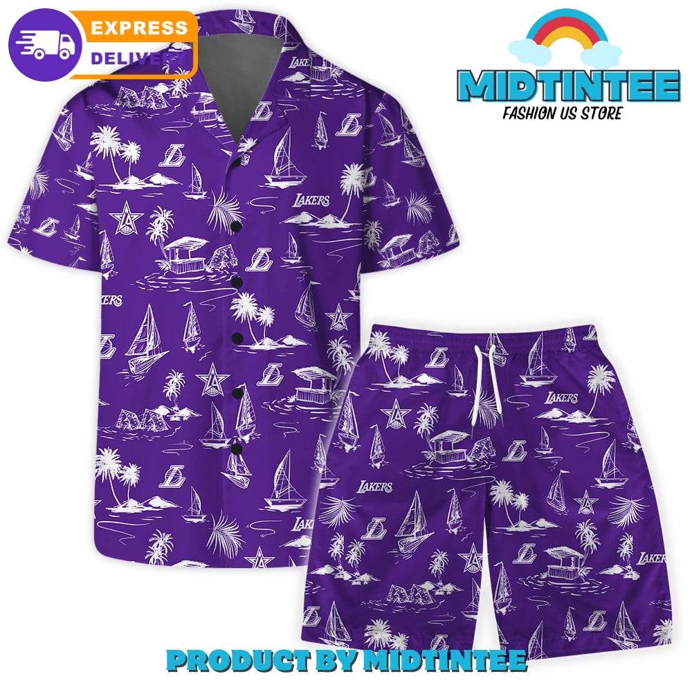 Los Angeles Lakers Team Beach Vibes Pattern Combo Hawaiian Set 30Uf092947 – Utopia Fashion