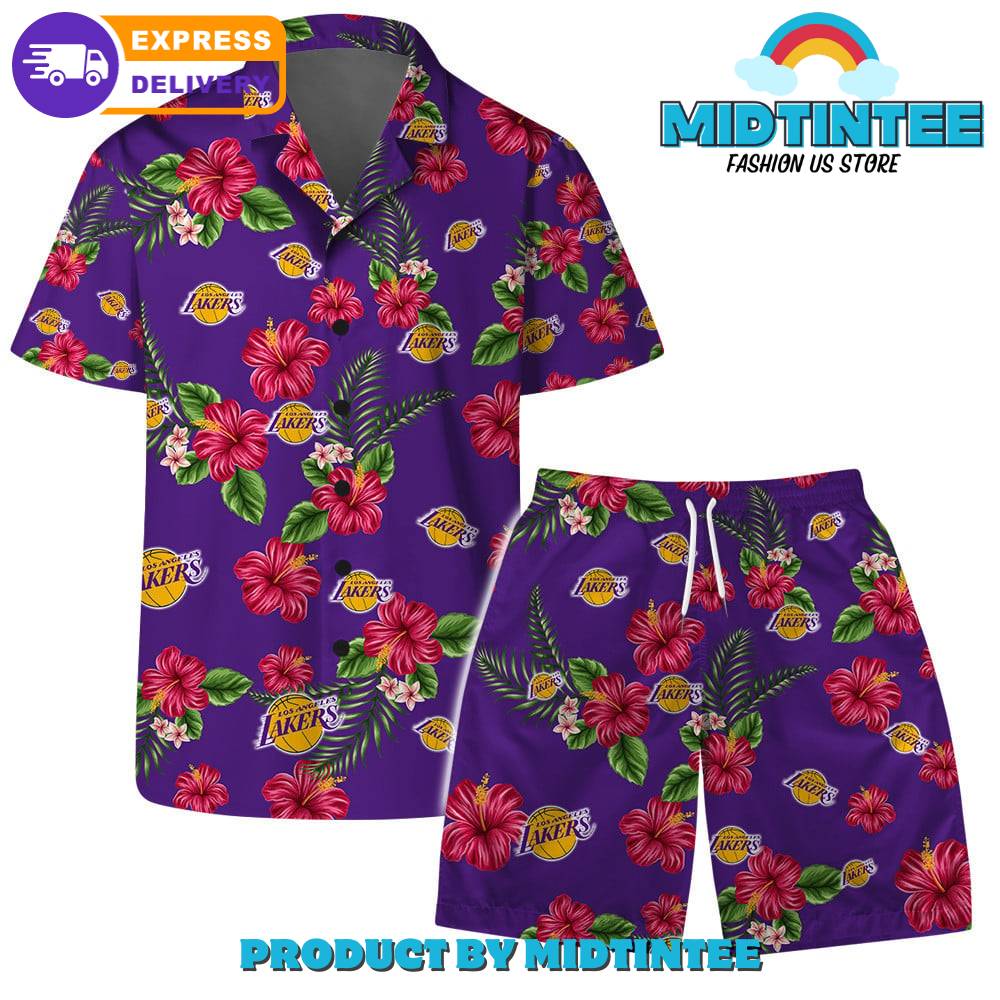 Los Angeles Lakers Team Hawaiian Set Floral Pattern 30Uf092948 – Utopia Fashion