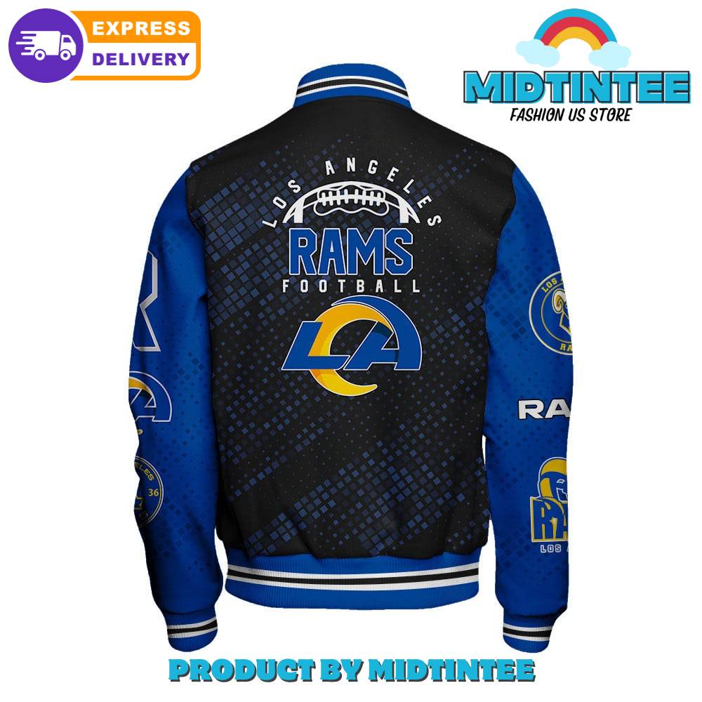 Los Angeles Rams Nfl Pattern Baseball Jacket 30Uf092294 – Utopia Fashion