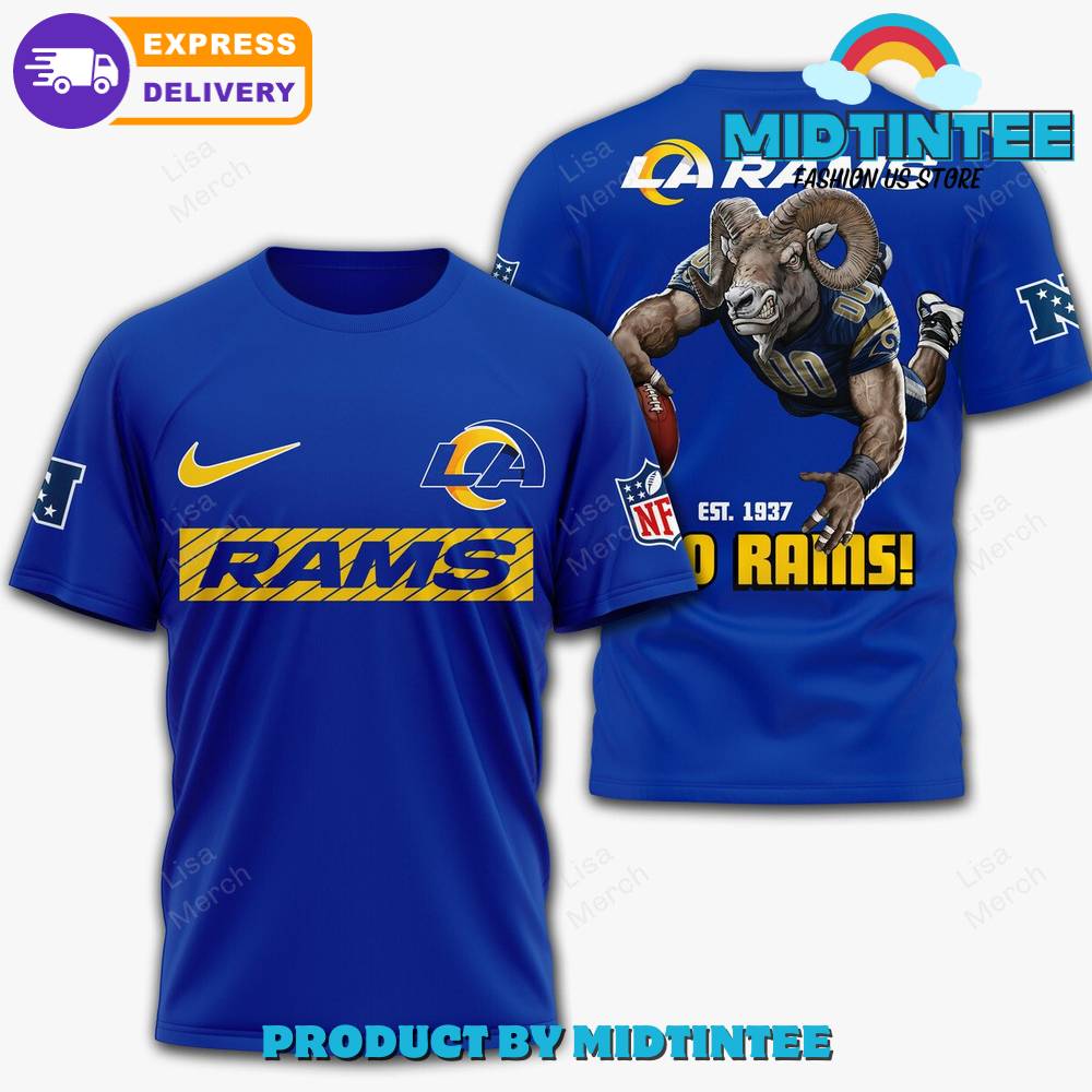 Los Angeles Rams Nfl Go Rams Blue Shirt 30Uf094956 – Utopia Fashion