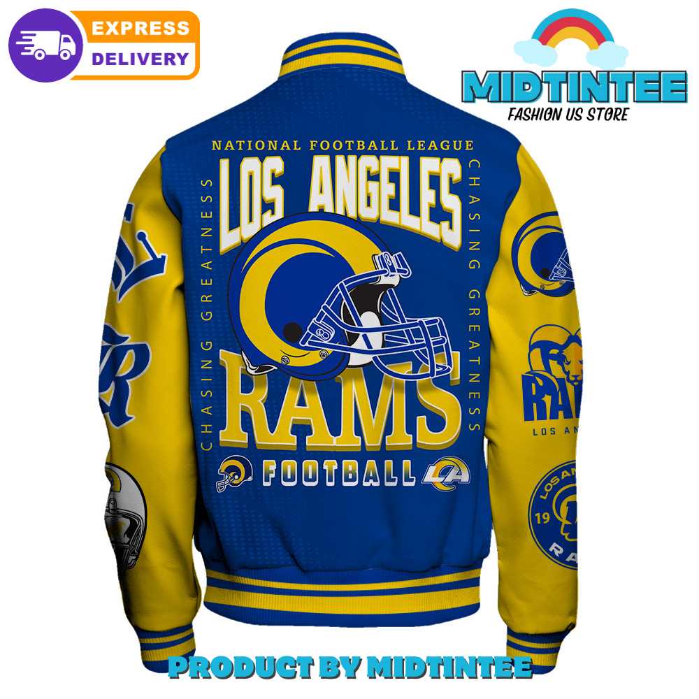 Los Angeles Rams Nfl National Football Conference Varsity Jacket 30Uf092297 – Utopia Fashion