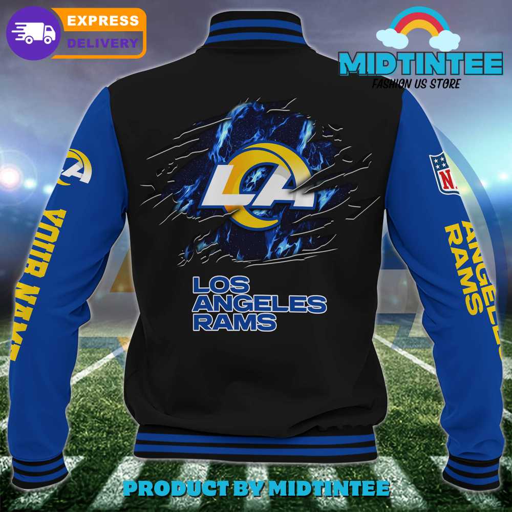 Los Angeles Rams Nfl Custom Name Baseball Jacket Sport 30Uf092298 – Utopia Fashion