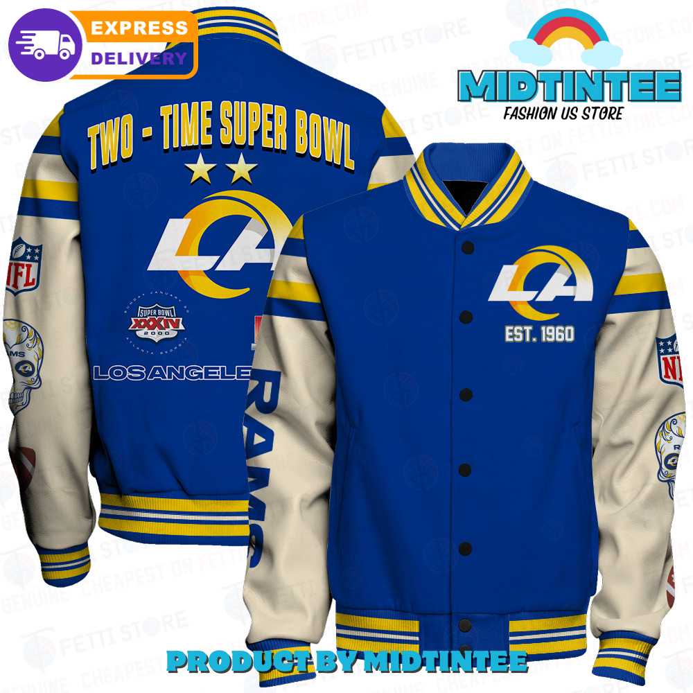 Los Angeles Rams National Football League Champions Varsity Jacket 30Uf092295 – Utopia Fashion