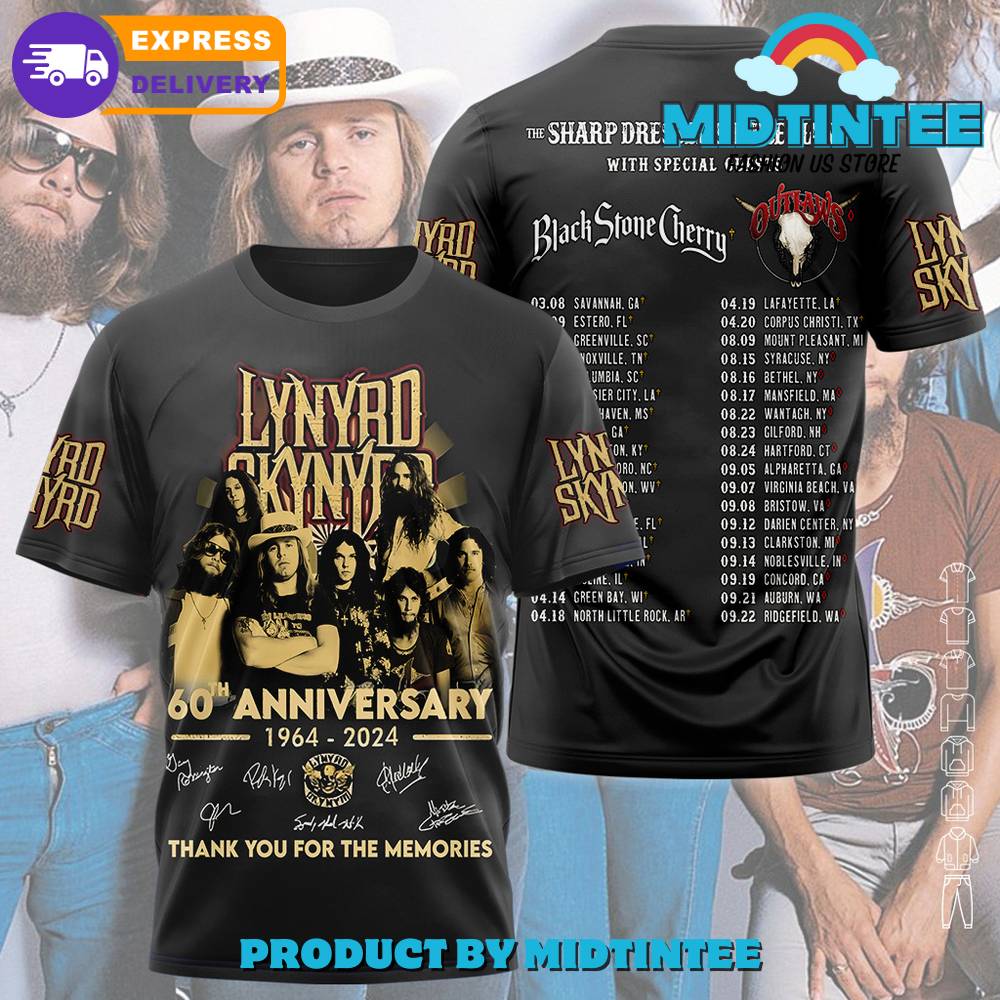 Lynyrd Skynyrd Tour Shirt 30Uf094973 – Utopia Fashion