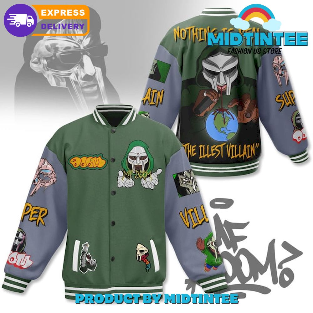 Mf Doom The Illest Villain Baseball Jacket 30Uf092312 – Utopia Fashion