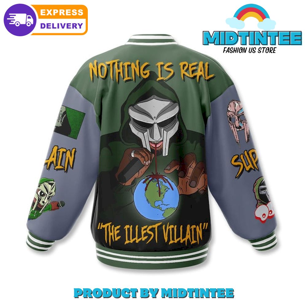 Mf Doom The Illest Villain Baseball Jacket 30Uf092312 – Utopia Fashion