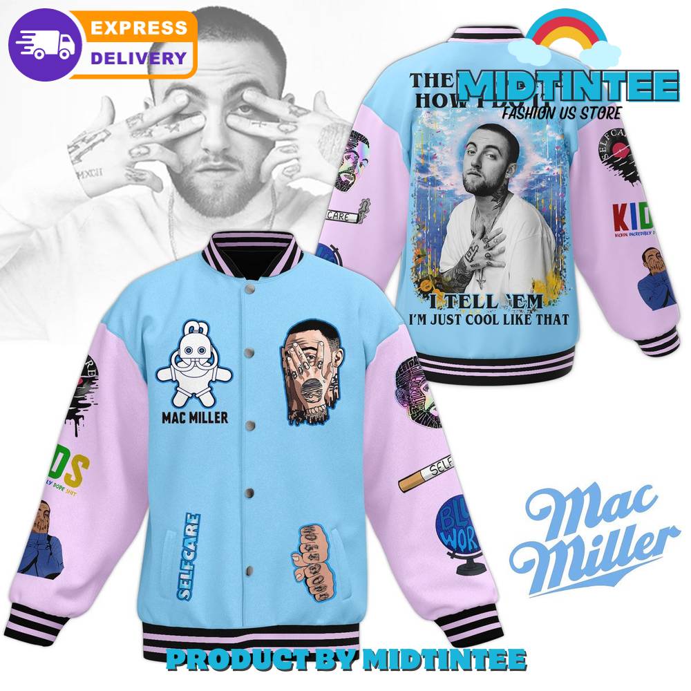 Mac Miller I Tell’Em Baseball Jacket 30Uf092303 – Utopia Fashion