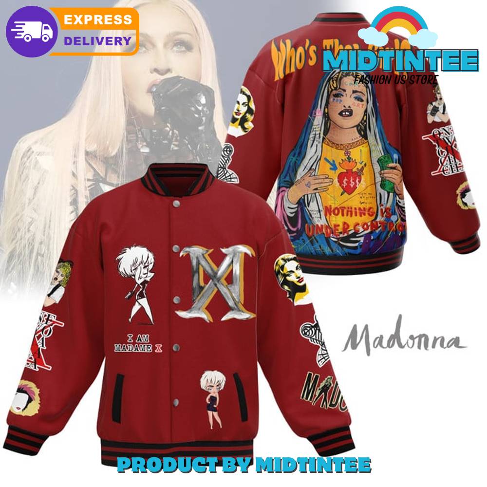 Madonna Who’S That Girl Baseball Jacket 30Uf092305 – Utopia Fashion