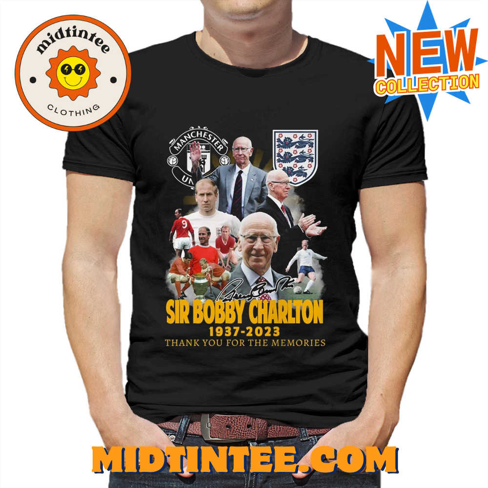 Manchester United Sir Bobby Charlton – Thank You For The Memories T-Shirt 30Uf094116 – Utopia Fashion