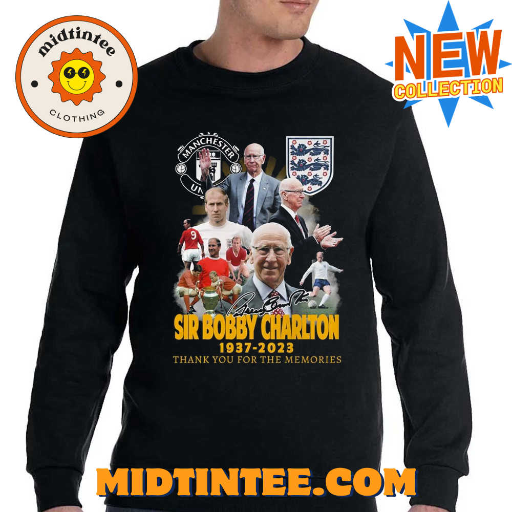 Manchester United Sir Bobby Charlton – Thank You For The Memories T-Shirt 30Uf094116 – Utopia Fashion