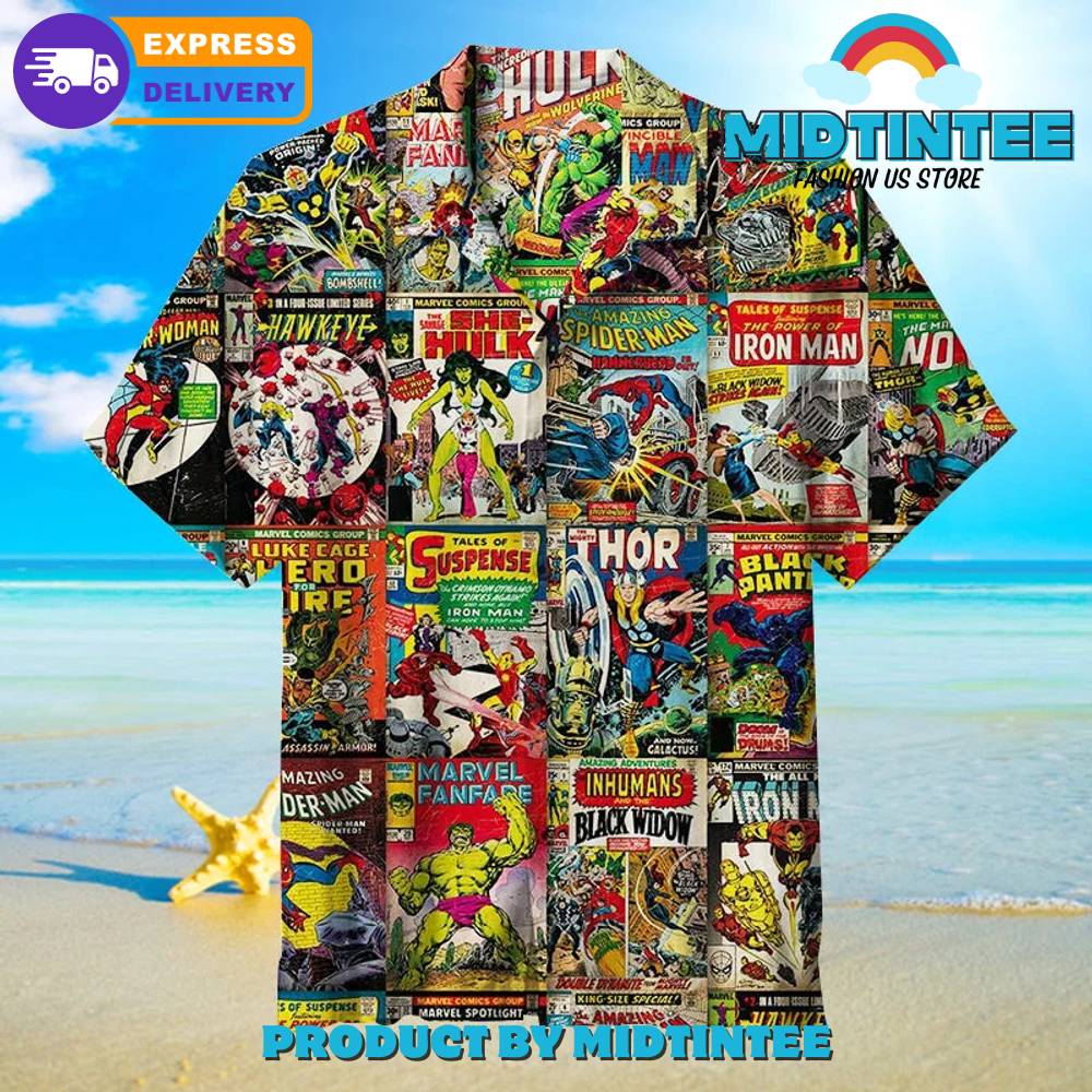 Marvel Comics Unisex Hawaiian Shirt 30Uf092971 – Utopia Fashion