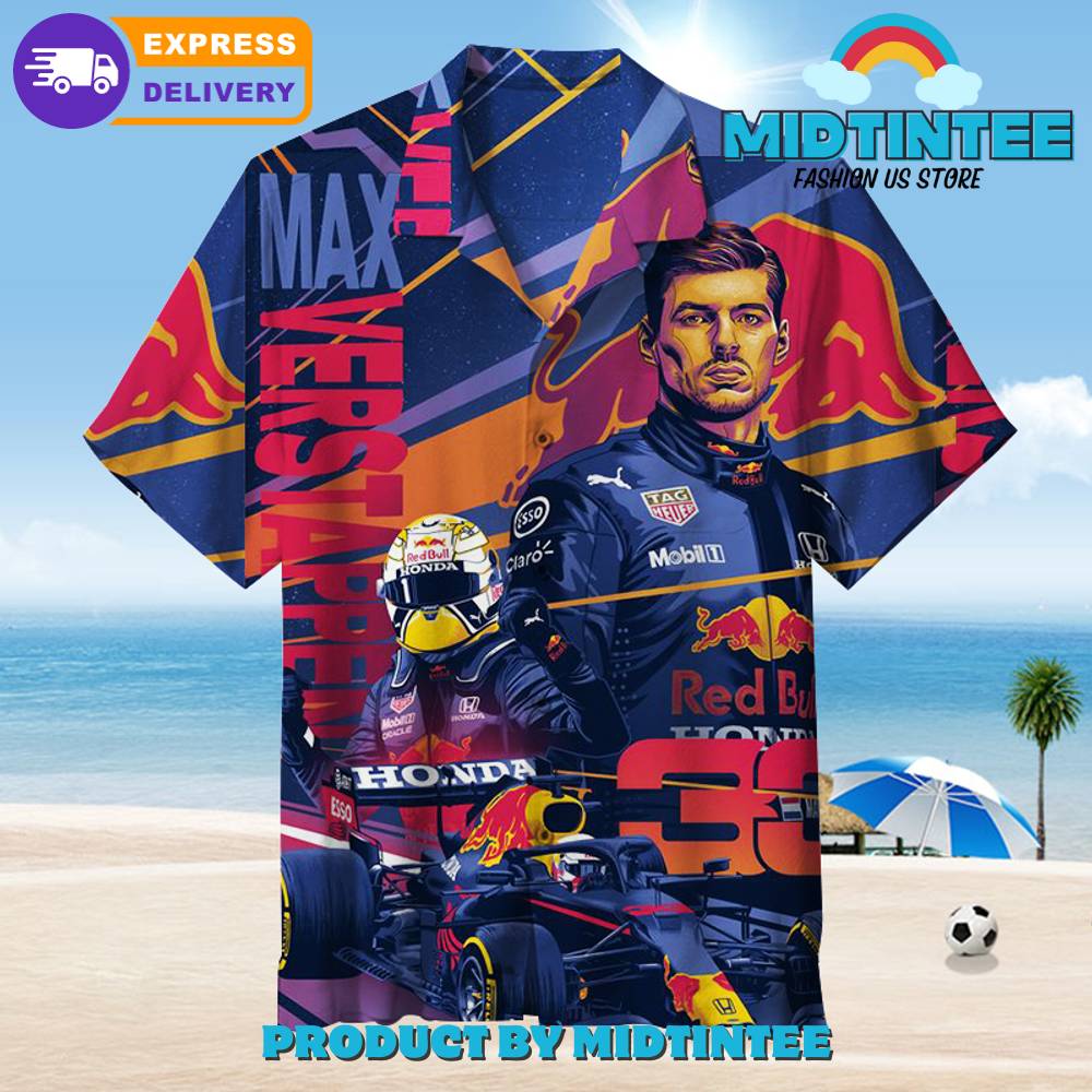 Max Verstappen Red Bull Racing Hawaiian Shirt 30Uf092975 – Utopia Fashion