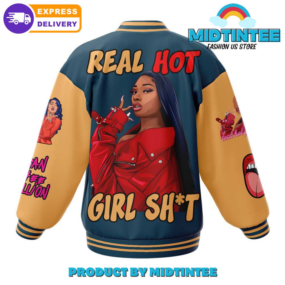 Megan Thee Stallion Real Hot Girl Baseball Jacket 30Uf092310 – Utopia Fashion