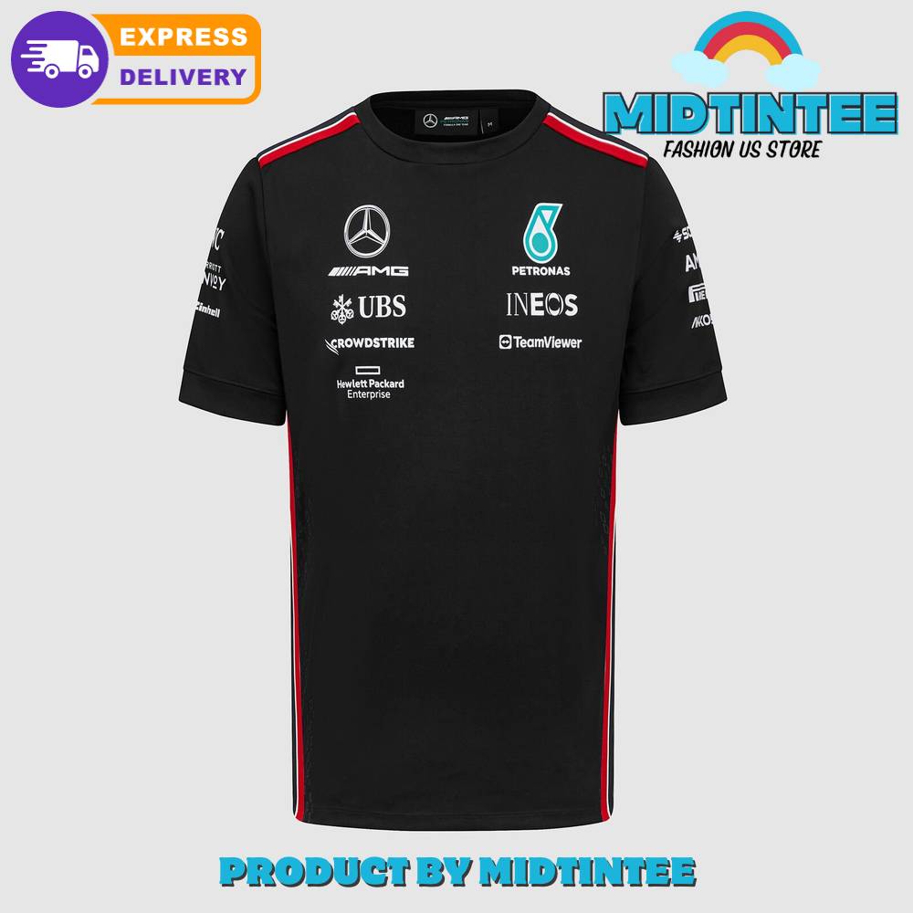 Mercedes-Amg F1 Team Driver T-Shirt – Black 30Uf094990 – Utopia Fashion