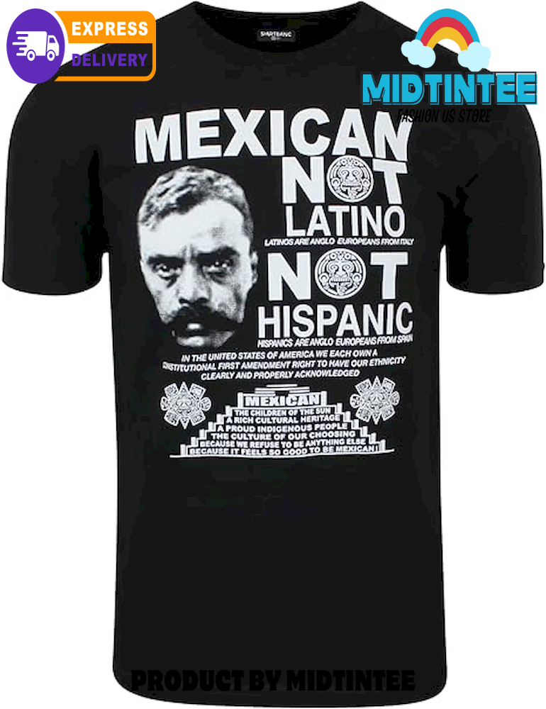 Mexican Not Latino Emiliano Zapata Shirt 30Uf094124 – Utopia Fashion