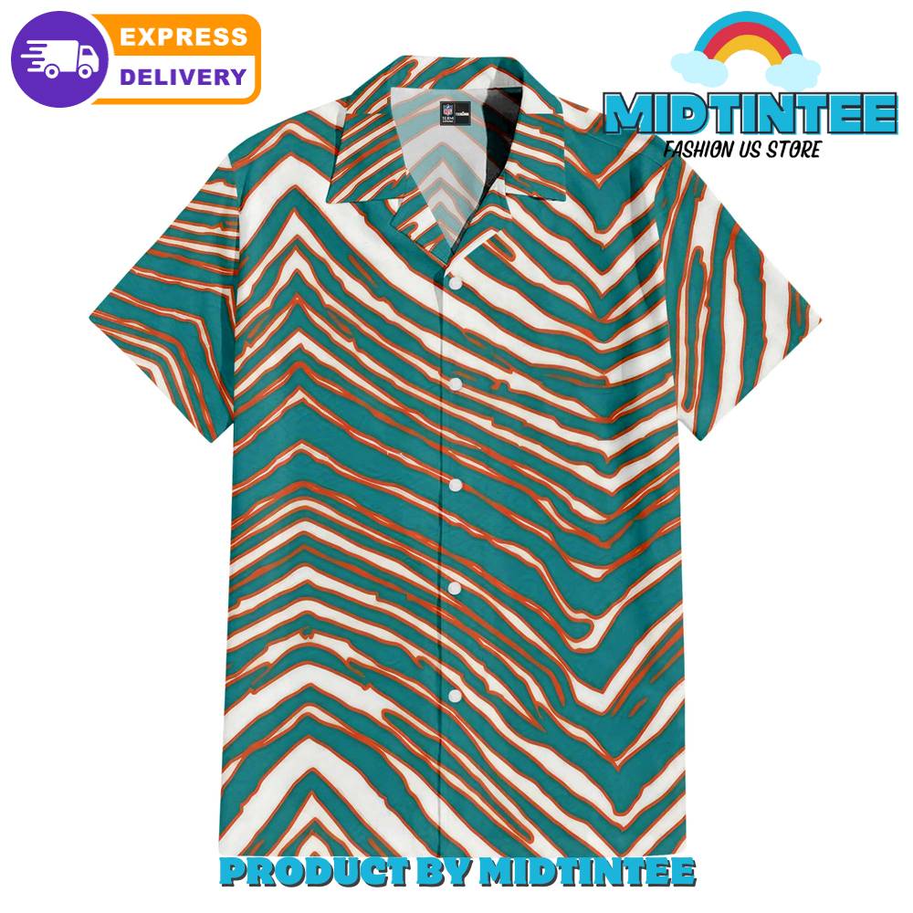 Miami Dolphins Zubaz Hawaiian Shirt And Short 30Uf092988 – Utopia Fashion