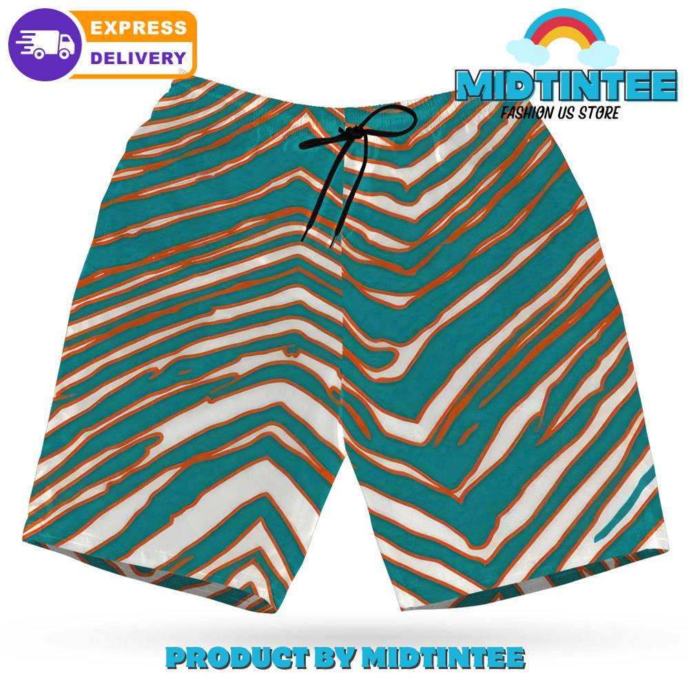 Miami Dolphins Zubaz Hawaiian Shirt And Short 30Uf092988 – Utopia Fashion