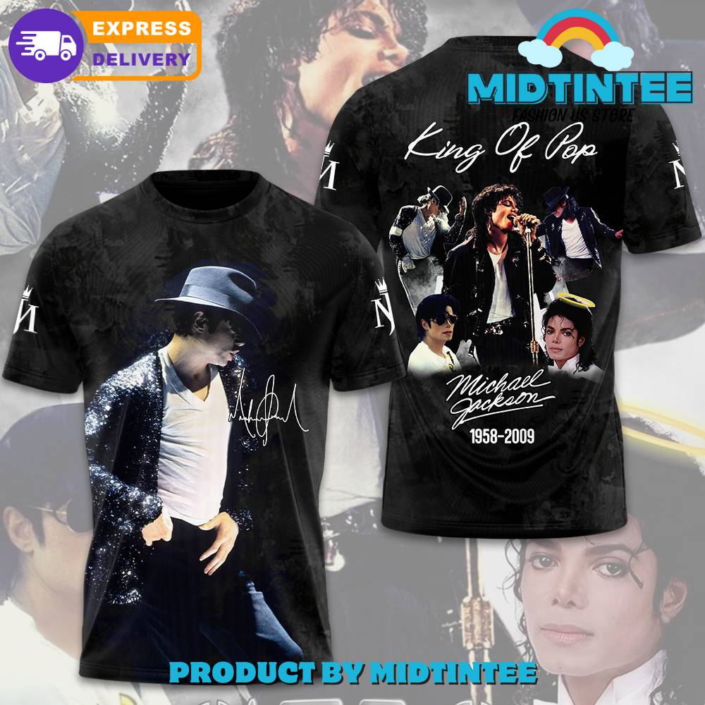 Michael Jackson King Of Pop Shirt 30Uf095018 – Utopia Fashion