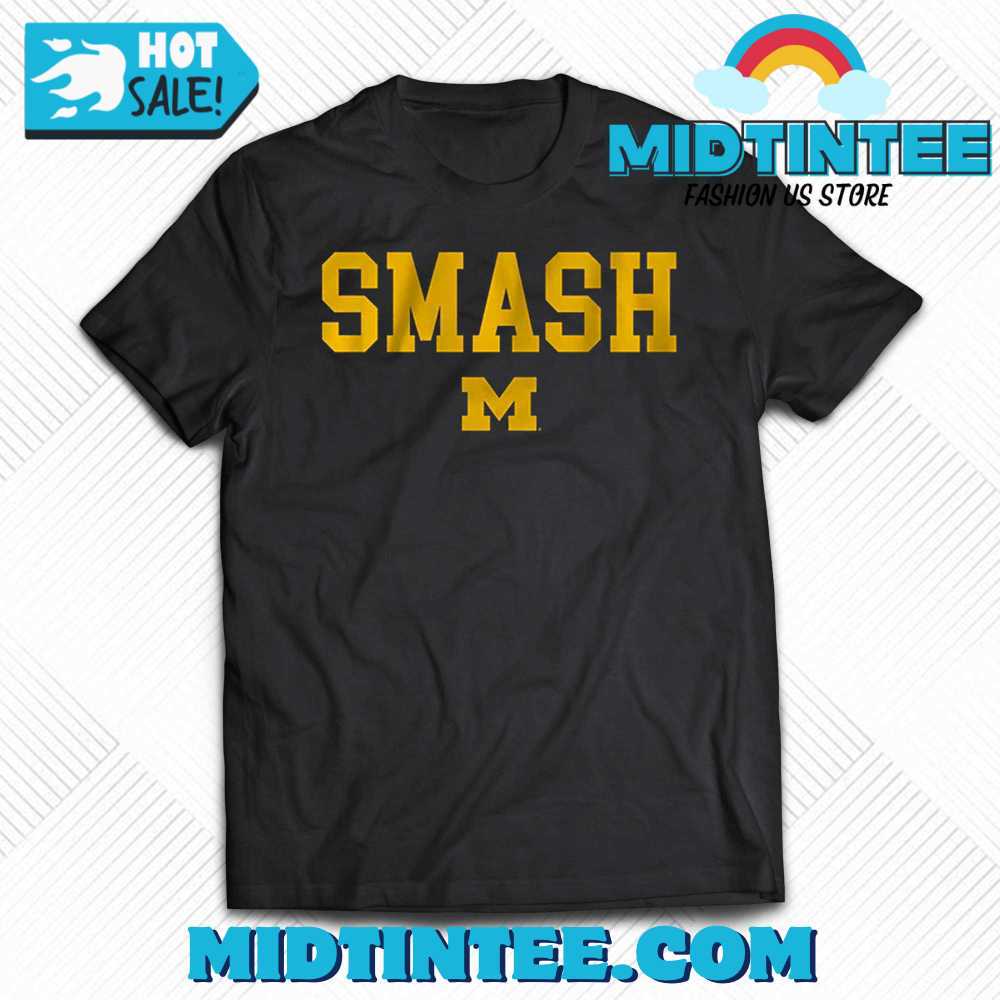 Michigan Football Smash M Shirt 30Uf094132 – Utopia Fashion