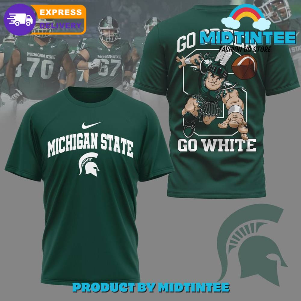 Michigan State Spartans Ncaa Football Green Shirt 30Uf095023 – Utopia Fashion