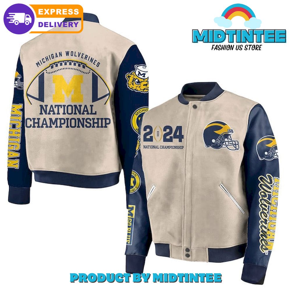 Michigan Wolverines National Champions Bomber Jacket 30Uf092595 – Utopia Fashion