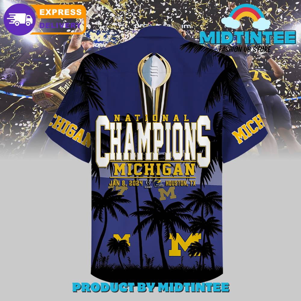 Michigan Wolverines National Champions Hawaiian Shirt, Shorts 30Uf093004 – Utopia Fashion