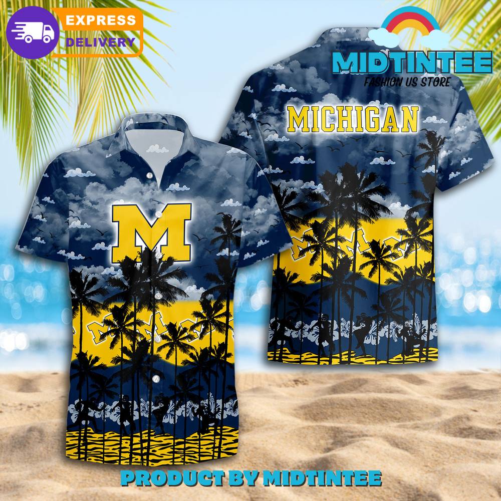 Michigan Wolverines Hawaiian Shirt Trending Summer 30Uf093010 – Utopia Fashion