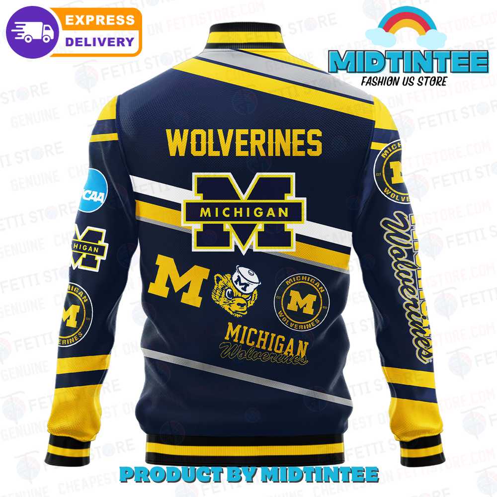 Michigan Wolverines Ncaa Division I Football Varsity Jacket 30Uf092341 – Utopia Fashion