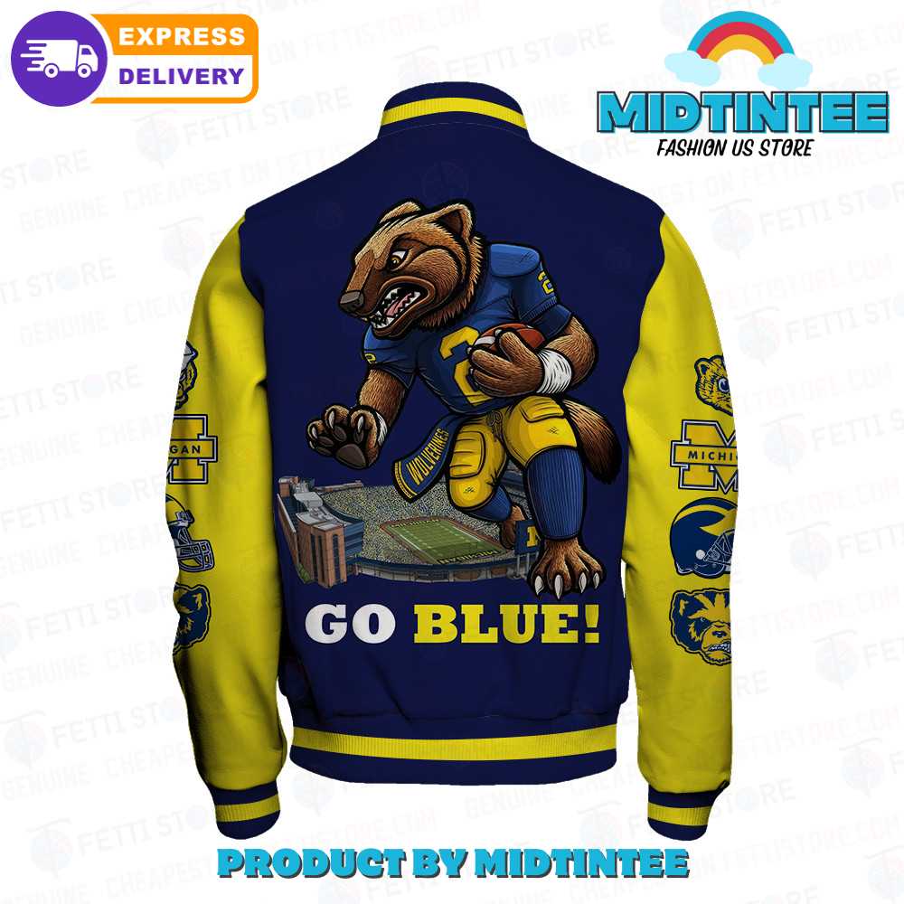 Michigan Wolverines Ncaa Football Varsity Jacket 30Uf092344 – Utopia Fashion