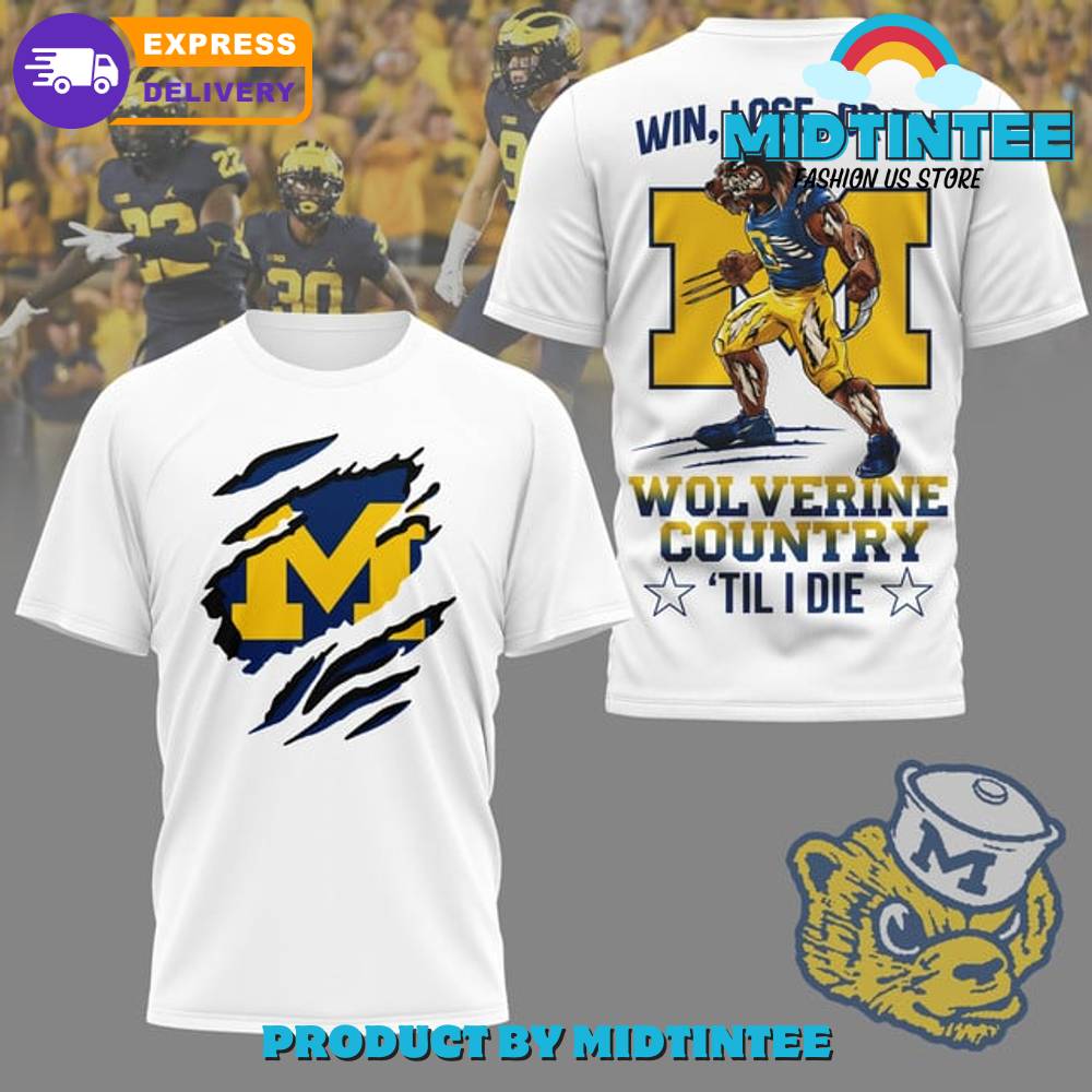 Michigan Wolverines Win Lose Or Tie White Shirt 30Uf095036 – Utopia Fashion