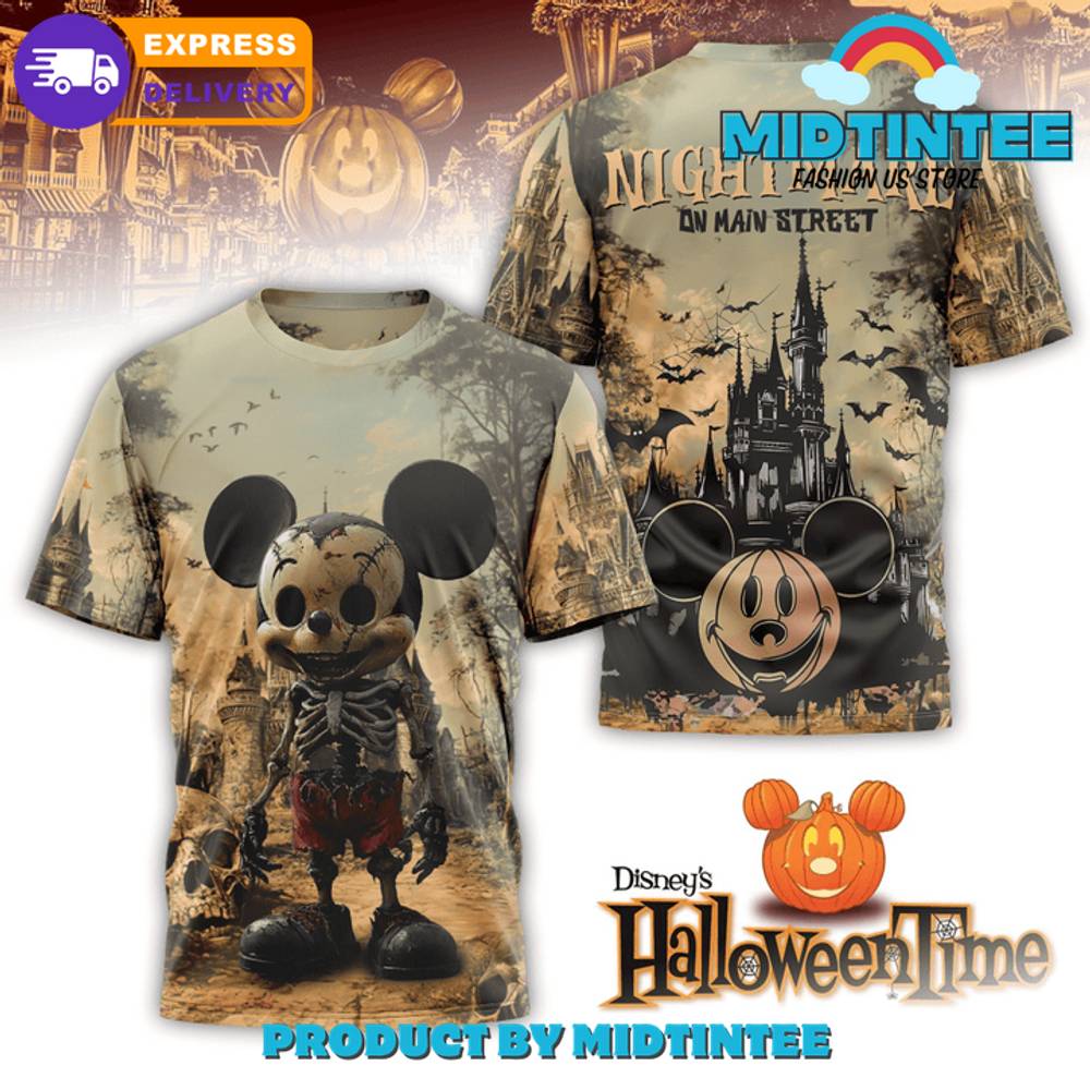 Mickey Mouse Disney Halloween Time Shirt 30Uf095040 – Utopia Fashion