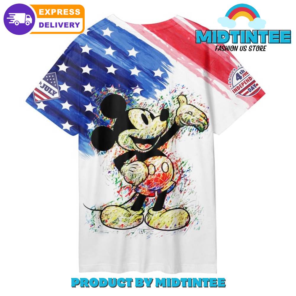 Mickey Mouse Happy 4Th Of July Shirt 30Uf095041 – Utopia Fashion