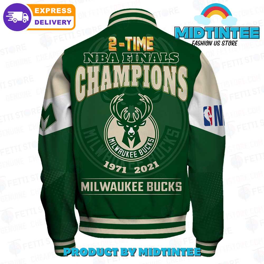 Milwaukee Bucks Nba Final Champions Print Varsity Jacket 30Uf092348 – Utopia Fashion