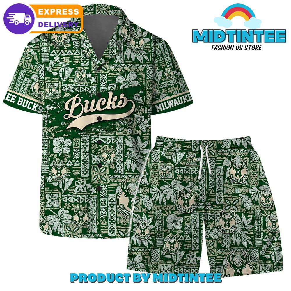 Milwaukee Bucks Team Pattern Classic Combo Hawaiian Set 30Uf093019 – Utopia Fashion