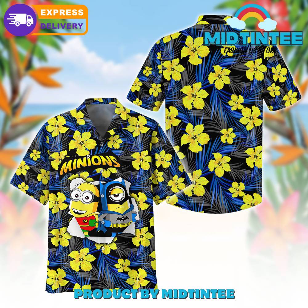 Minions Funny Flowers Summer Hawaiian Shirt 30Uf093023 – Utopia Fashion