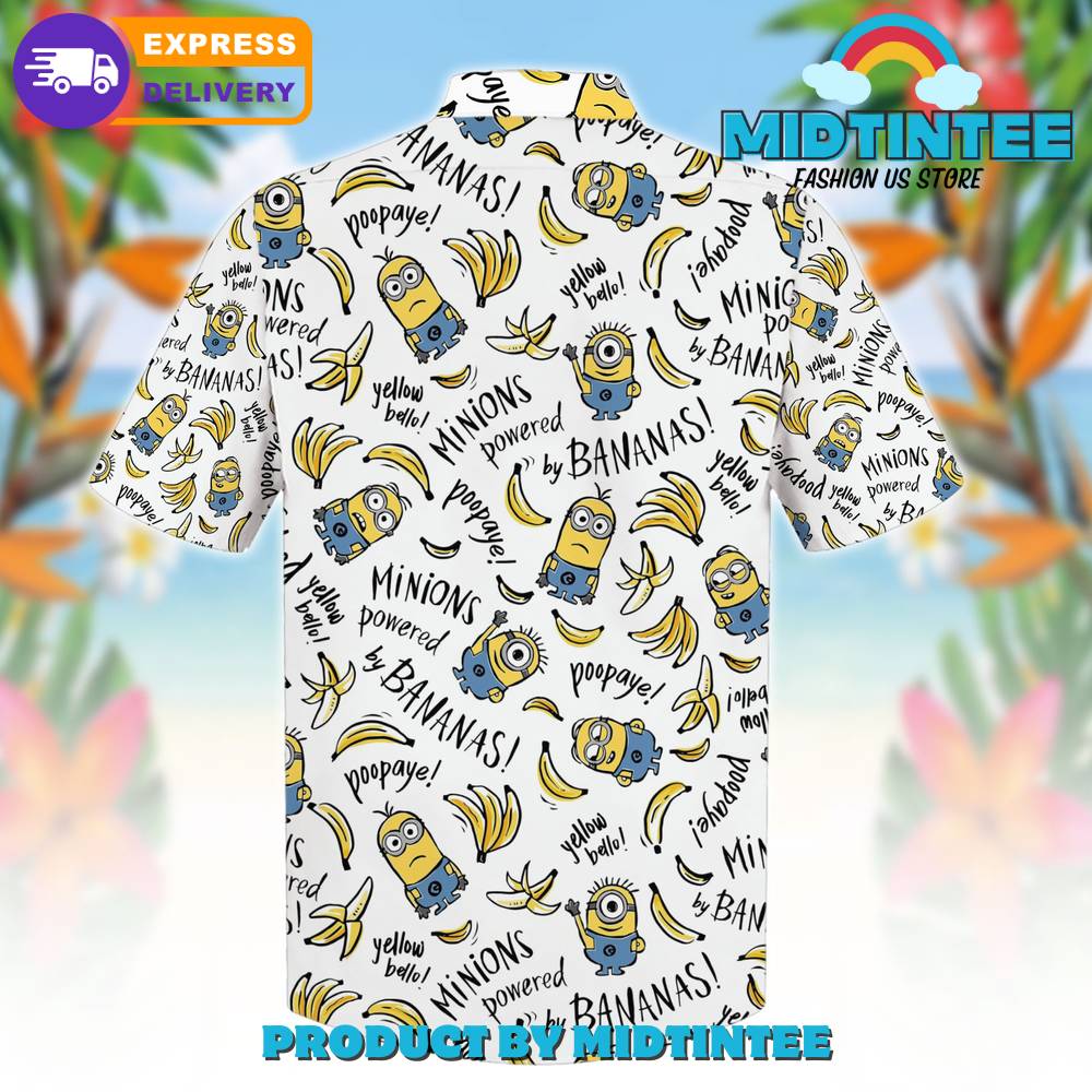 Minions Powered By Bananas Hawaiian Shirt 30Uf093024 – Utopia Fashion