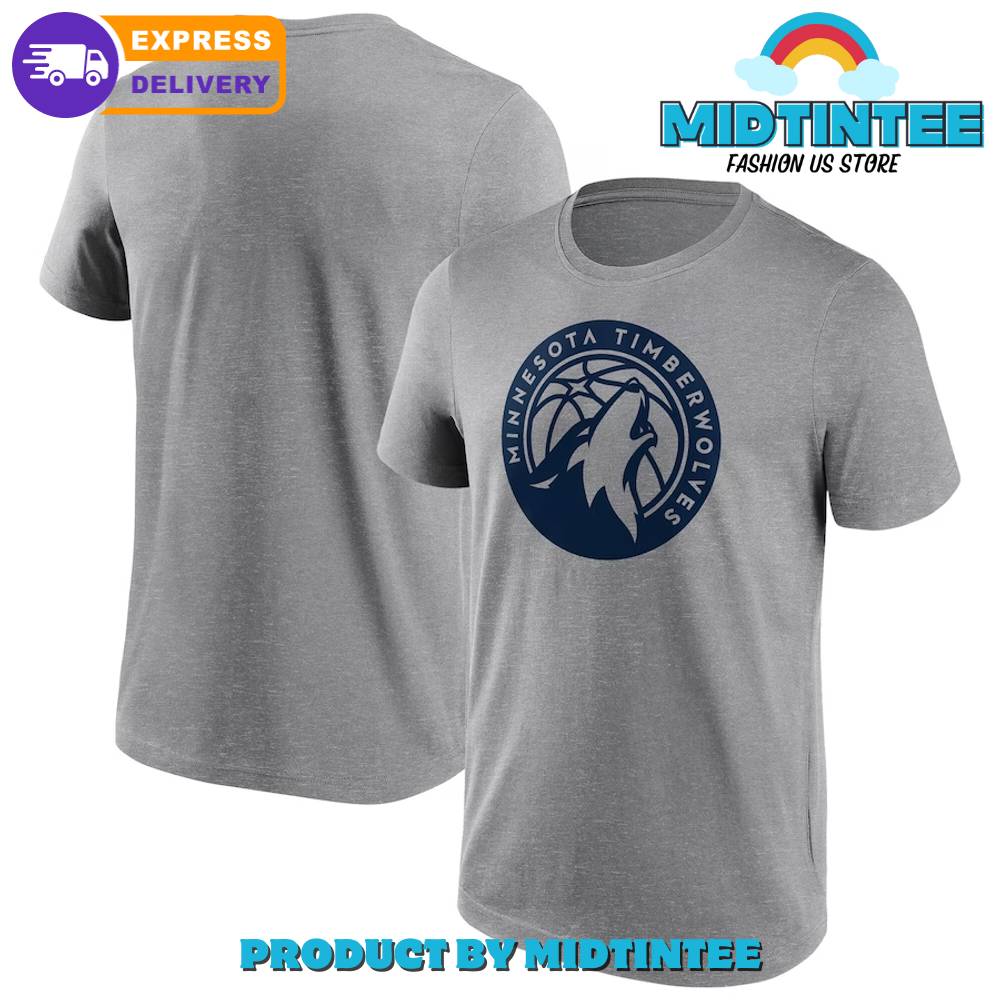 Minnesota Timberwolves Nba Team Gray T-Shirt 30Uf095054 – Utopia Fashion