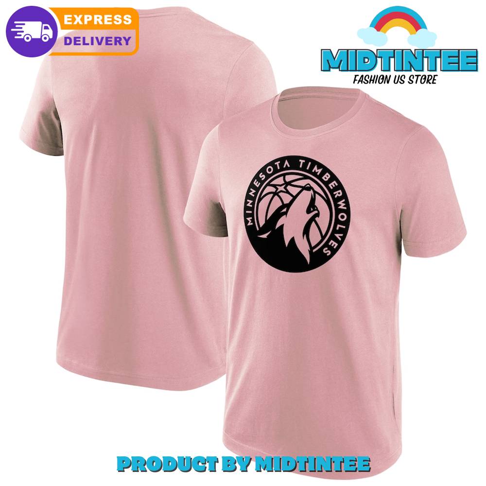 Minnesota Timberwolves Nba Team Pink T-Shirt 30Uf095055 – Utopia Fashion