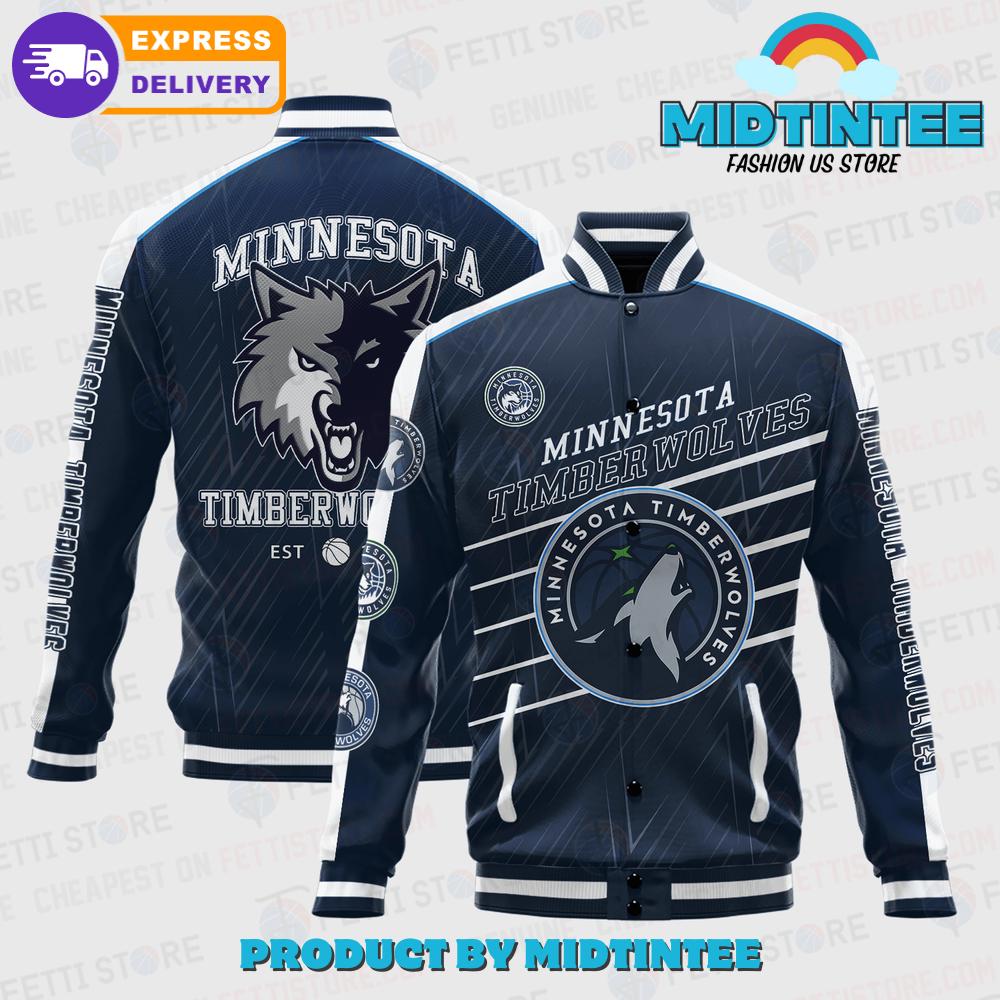 Minnesota Timberwolves Nba Varsity Jacket 30Uf092351 – Utopia Fashion