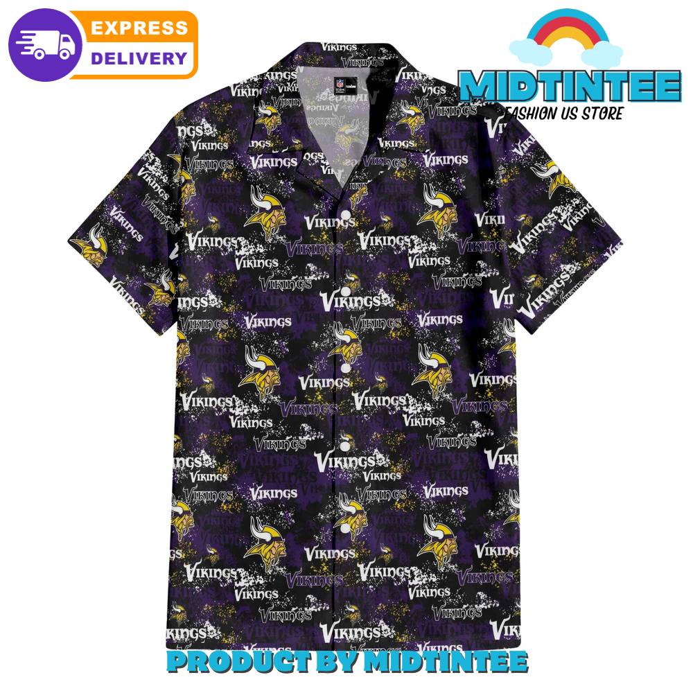 Minnesota Vikings Norse Legend Hawaiian Shirt And Short 30Uf093032 – Utopia Fashion