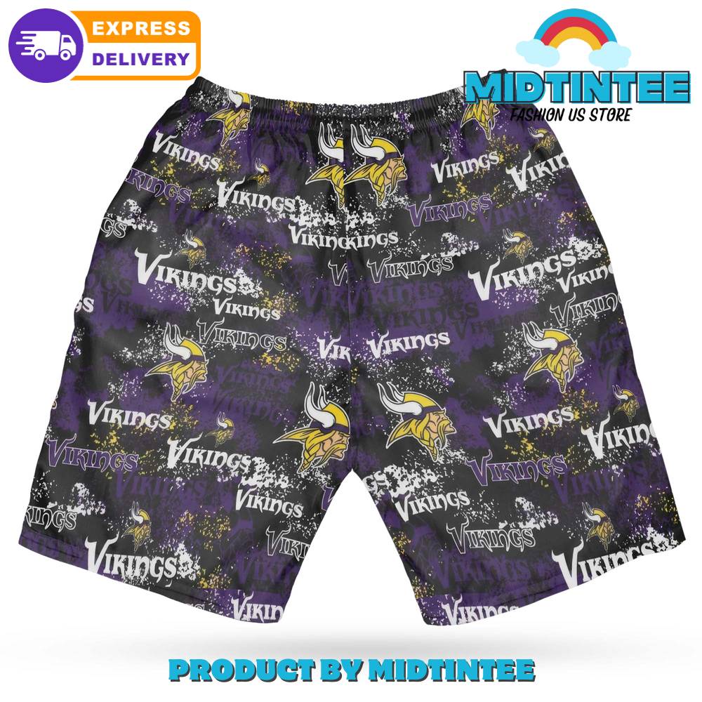 Minnesota Vikings Norse Legend Hawaiian Shirt And Short 30Uf093032 – Utopia Fashion